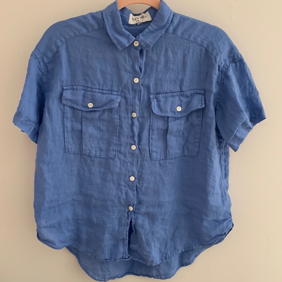 Alex Mill Utility Linen Shirt - Picture 3 of 9